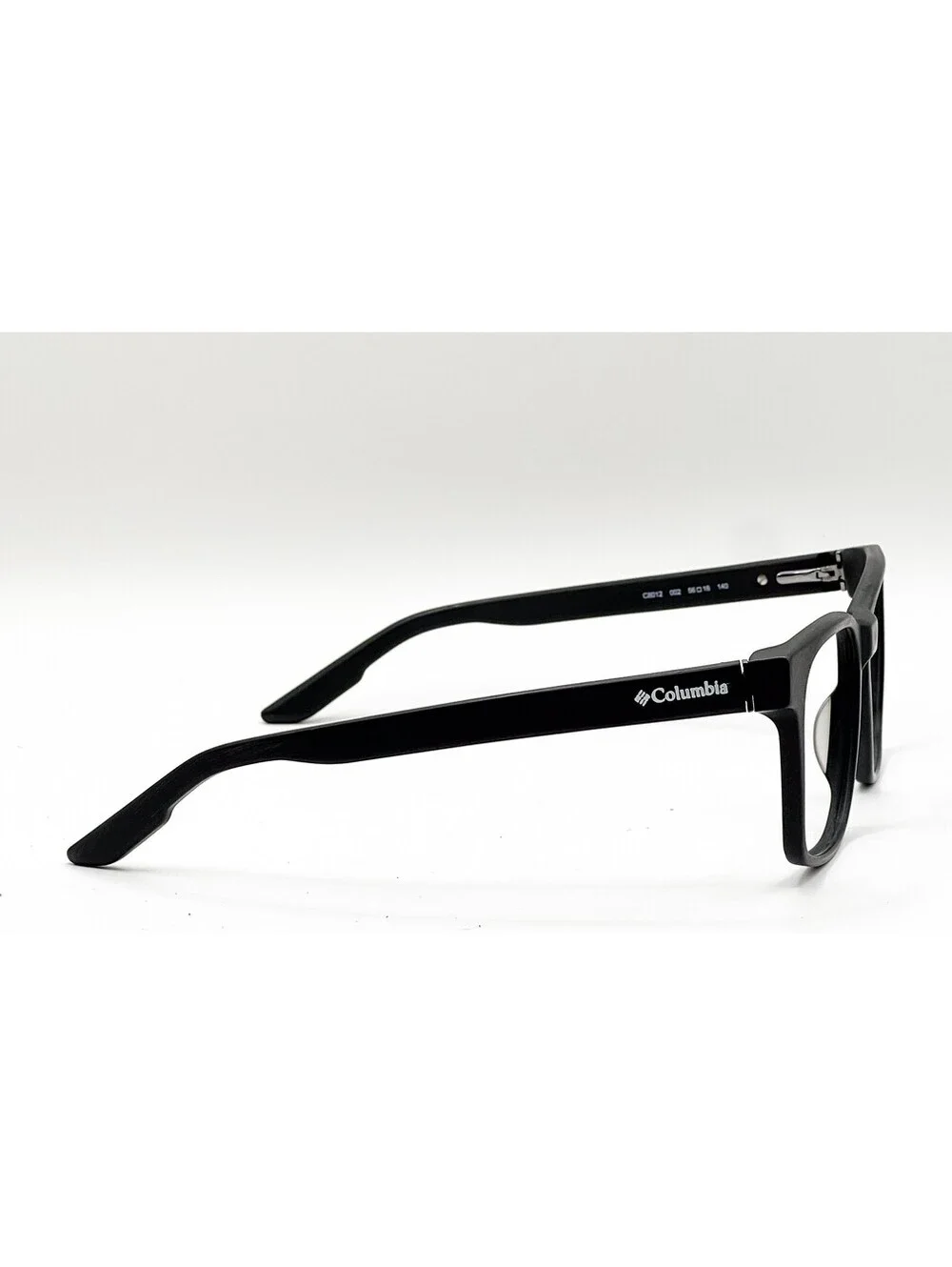 Columbia C8012 002 Black Square Authentic Eyeglass Frames 56-16